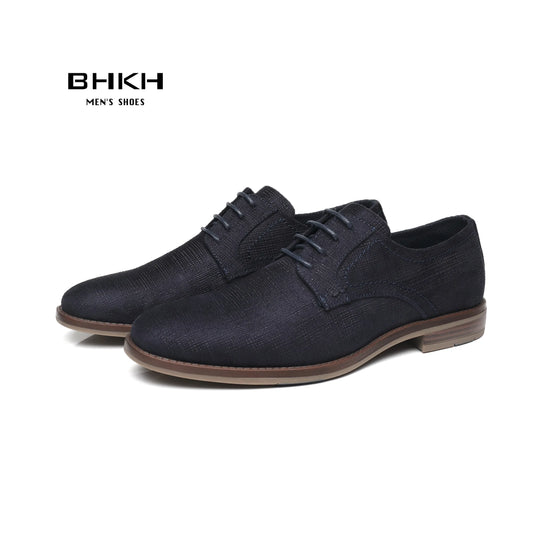 BHKH Men’s Casual Lace-Up Shoes – Everyday Comfort & Autumn Style