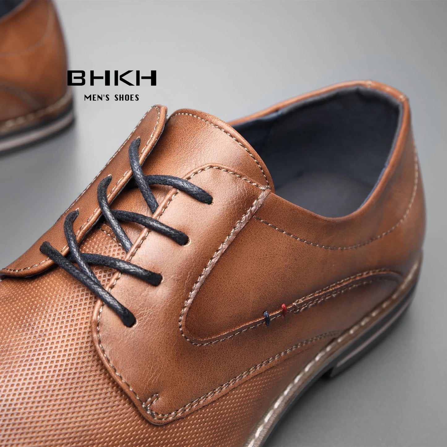 BHKH Classic Men’s Formal Lace-Up Shoes – Business & Office Wear