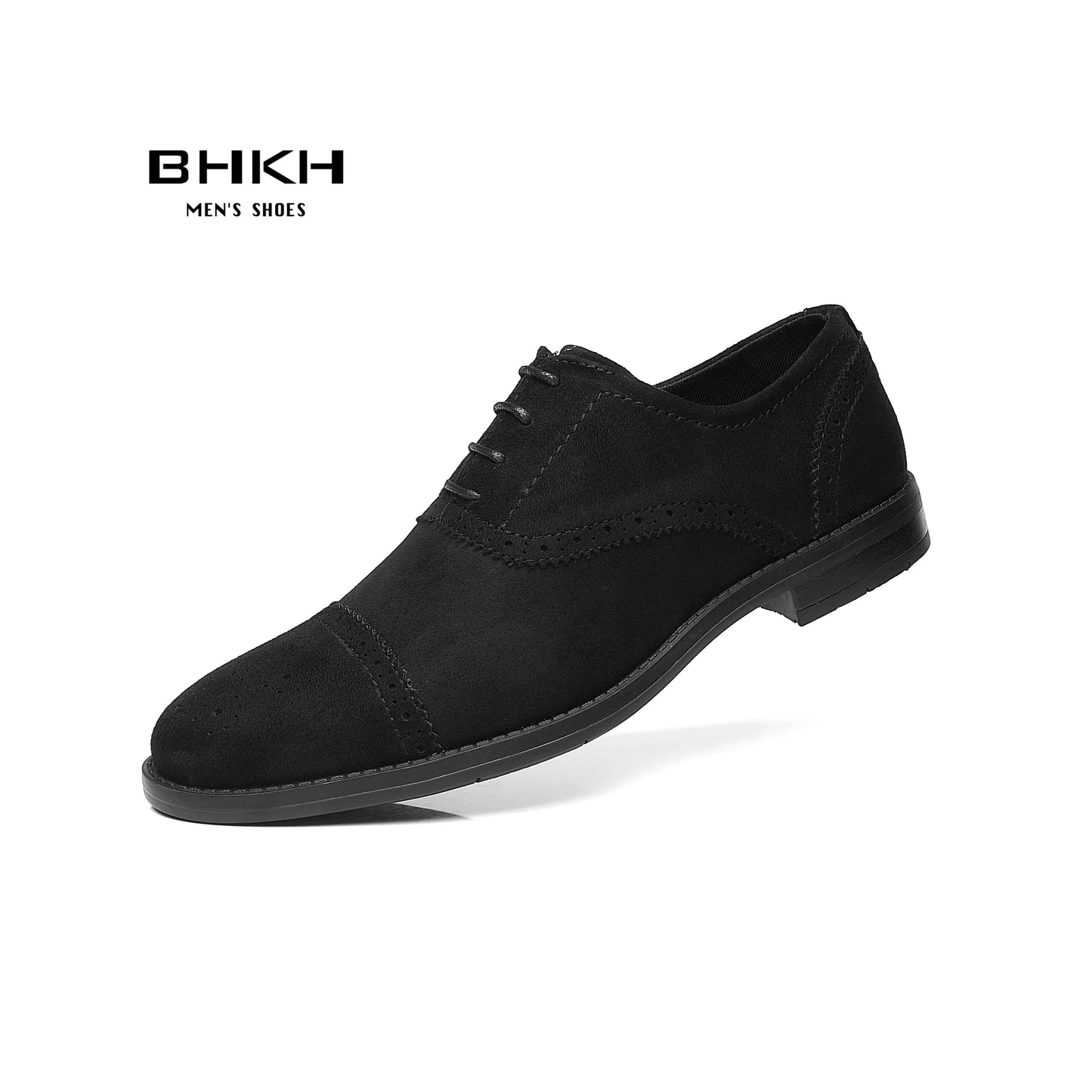 BHKH Men’s Formal Dress Shoes – Classic Comfort for Office & Weddings
