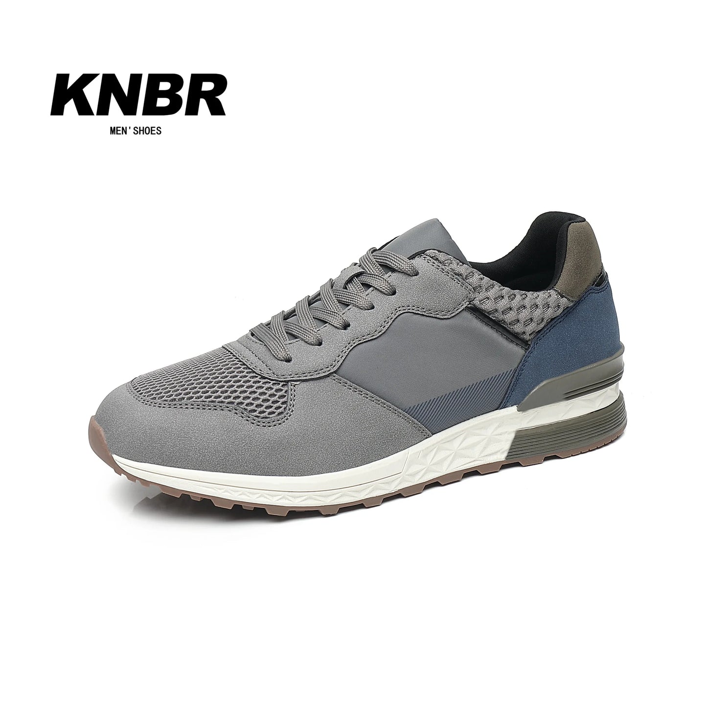 BHKH Men’s Leather Sneakers – Comfortable for Walking