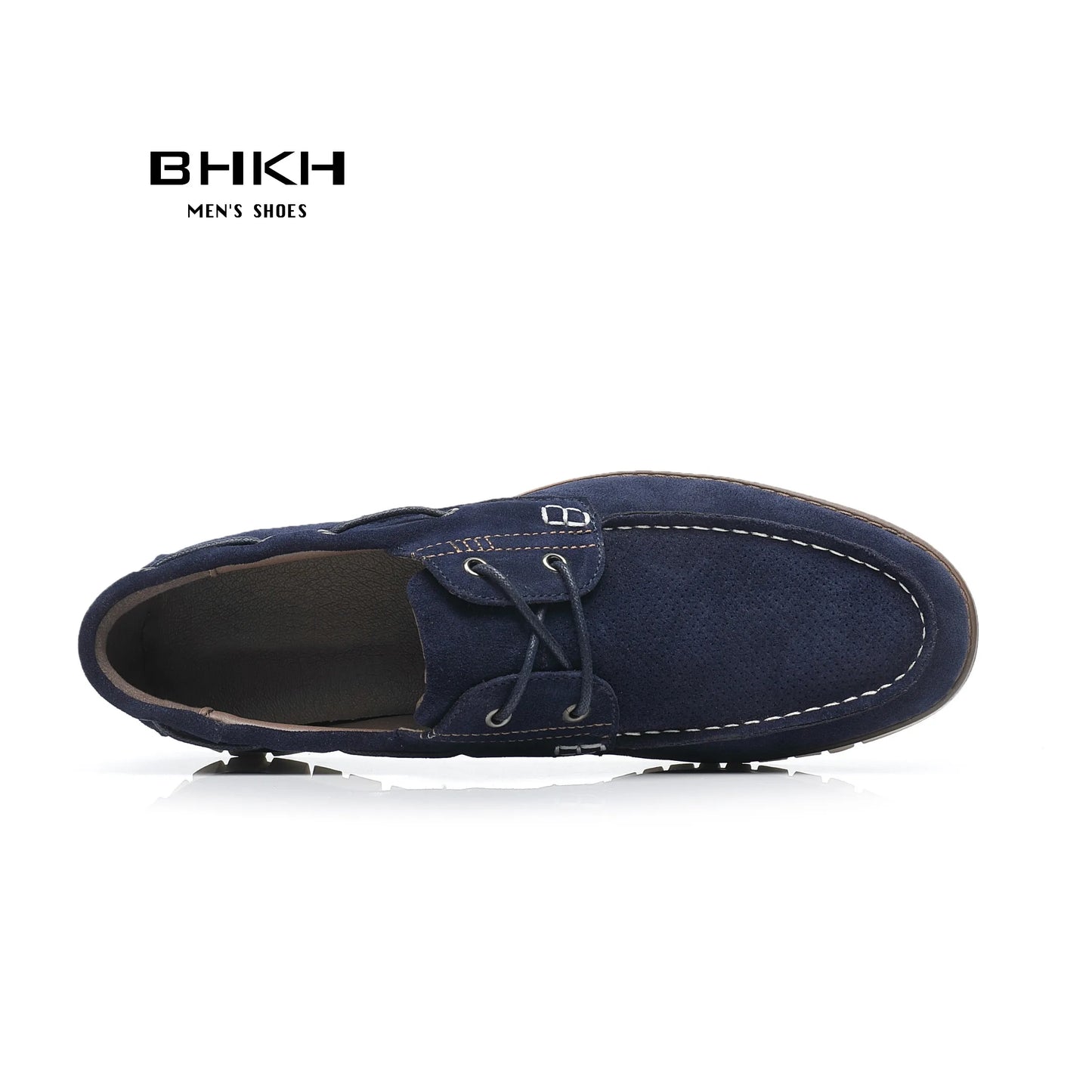 BHKH Men’s Leather Loafers – Smart-Casual Autumn Office Shoes