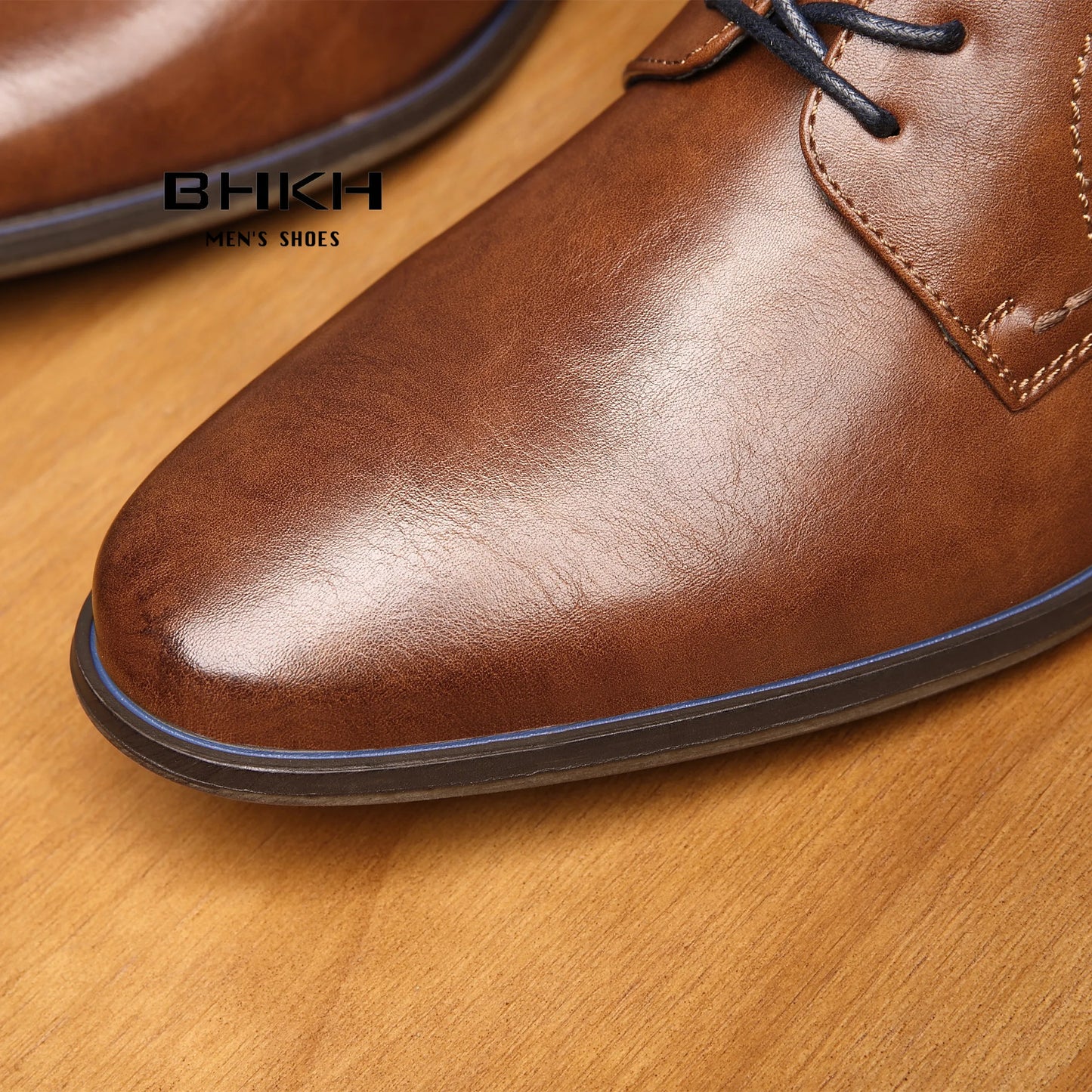 BHKH Men’s Casual Lace-Up Shoes – Classic Style for Everyday Wear