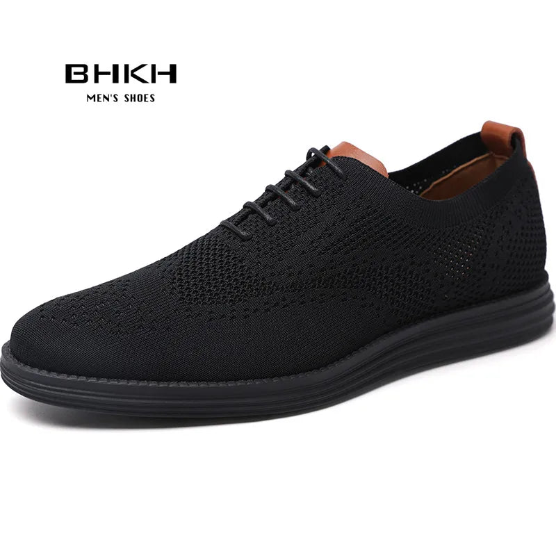 BHKH Men’s Mesh Sneakers – Lightweight & Breathable Summer Shoes