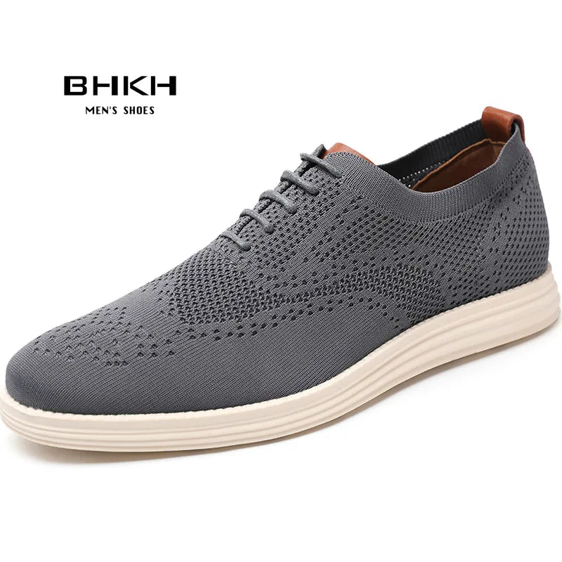 BHKH Men’s Mesh Sneakers – Lightweight & Breathable Summer Shoes