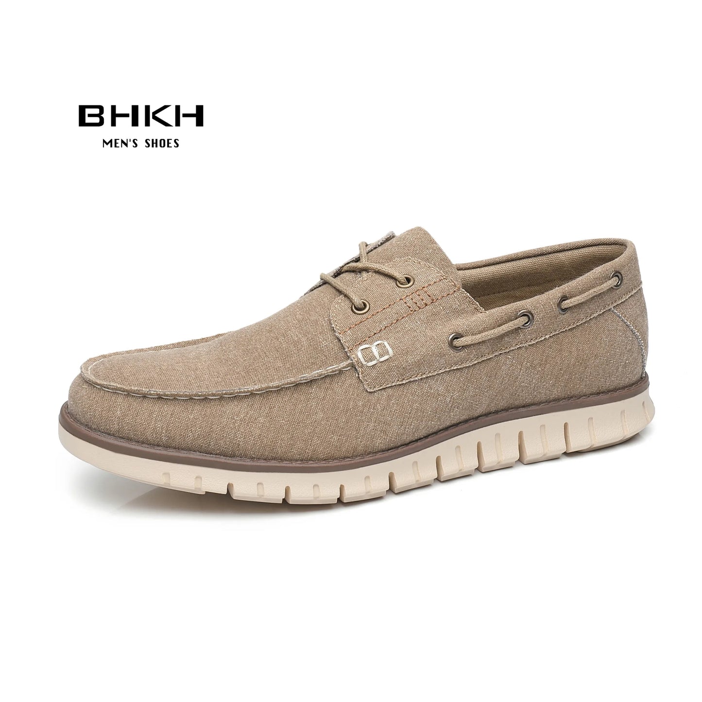 BHKH Men’s Canvas Loafers – Comfortable Smart-Casual Autumn Shoes