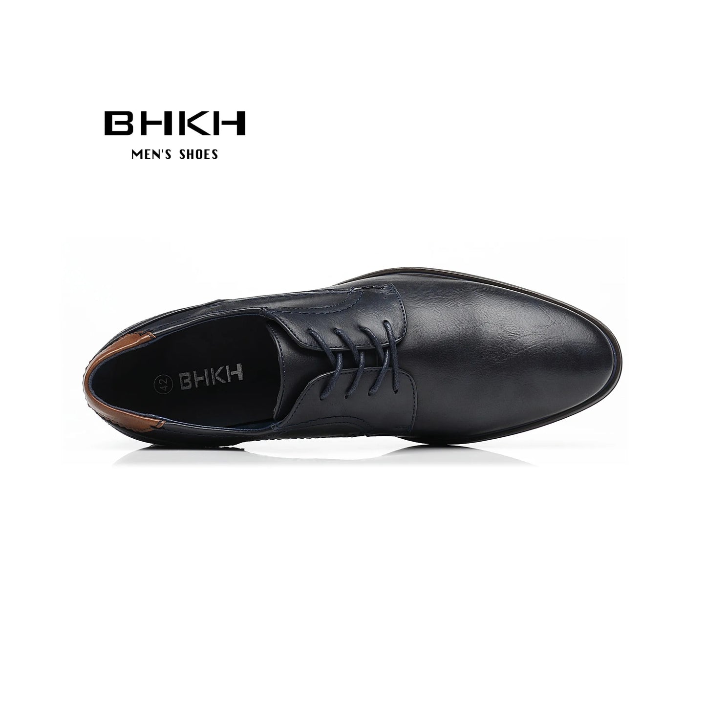 BHKH Men’s Casual Lace-Up Shoes – Classic Style for Everyday Wear