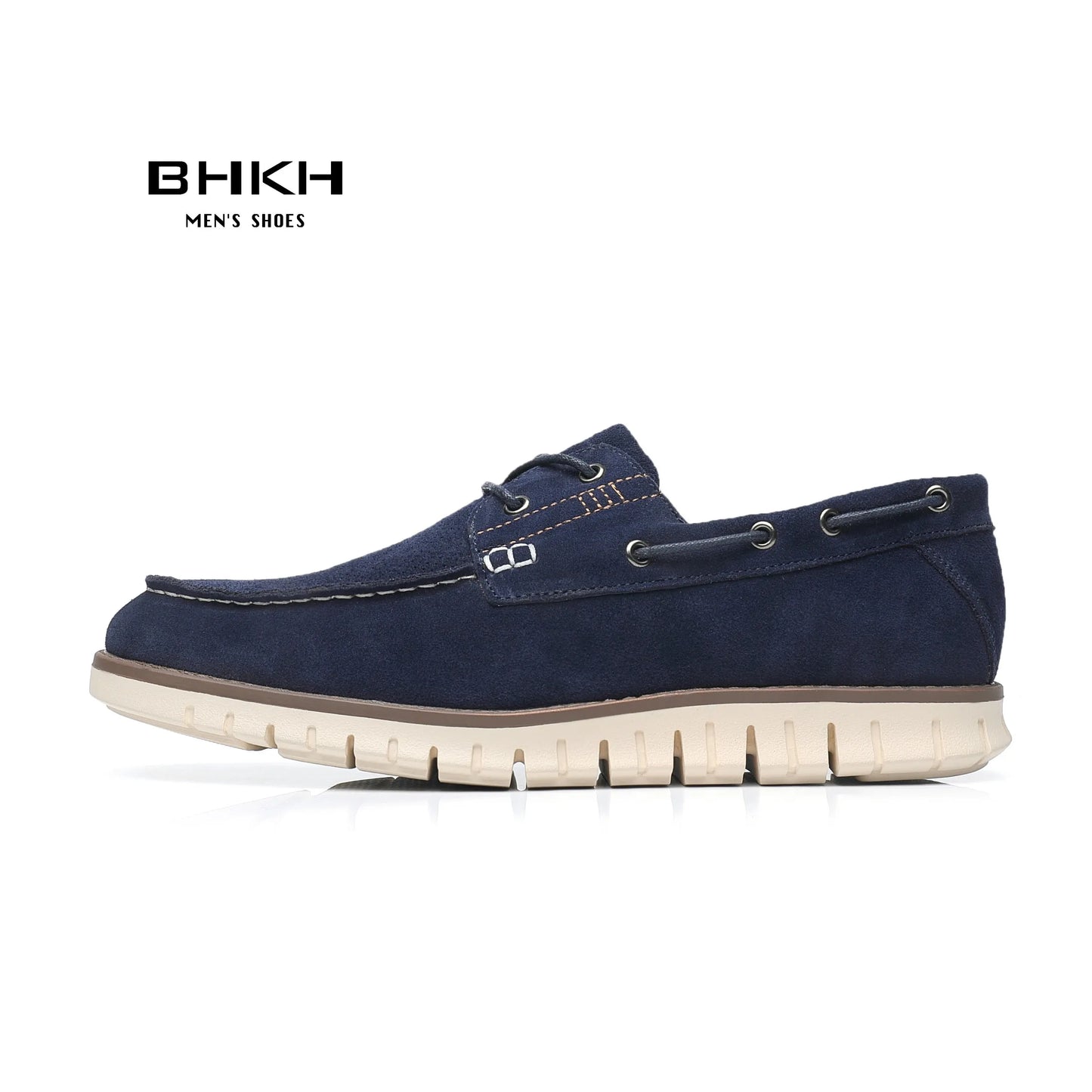 BHKH Men’s Leather Loafers – Smart-Casual Autumn Office Shoes