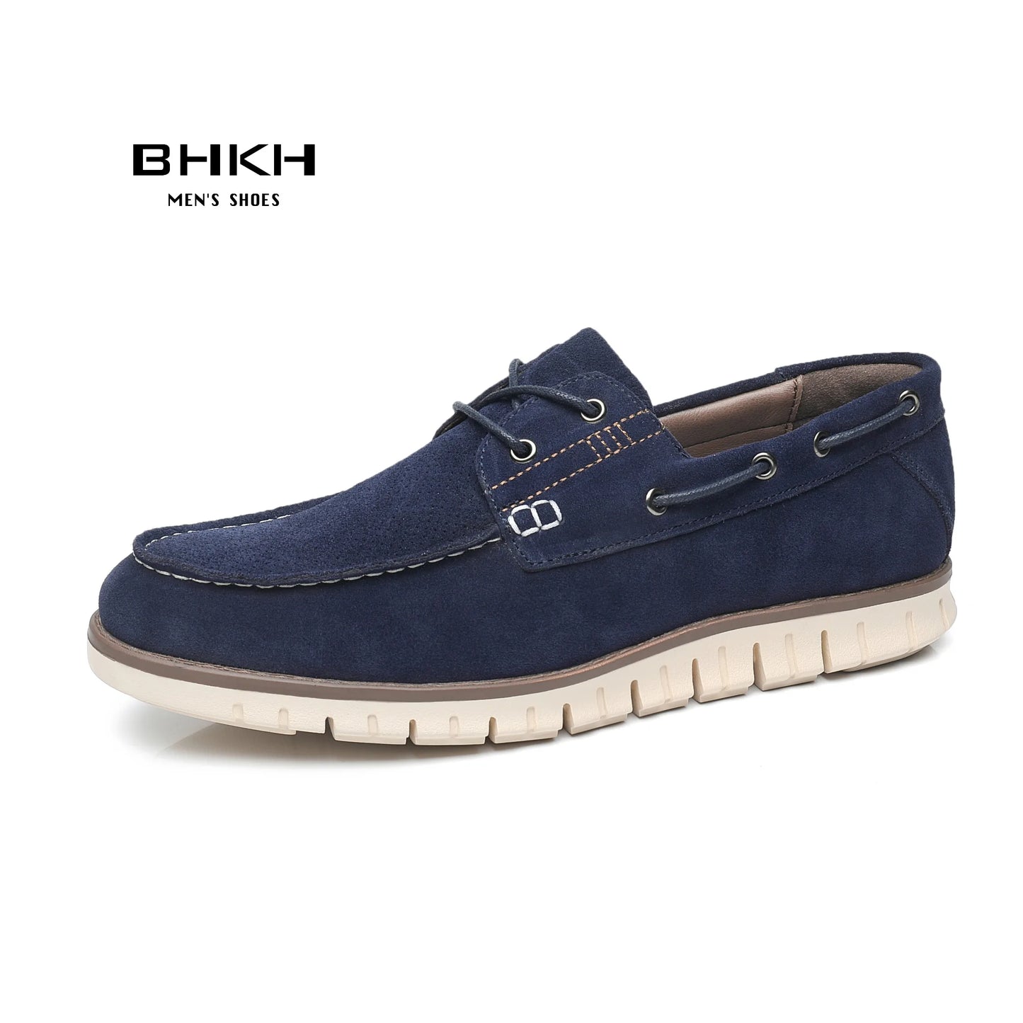 BHKH Men’s Leather Loafers – Smart-Casual Autumn Office Shoes