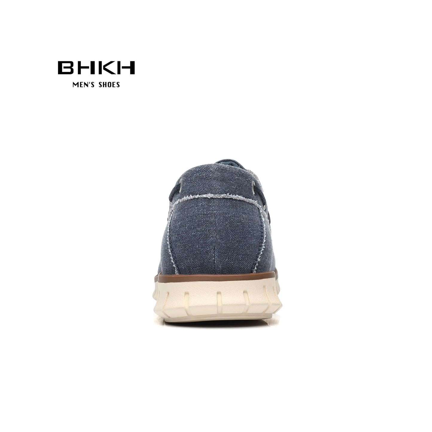 BHKH Men’s Canvas Loafers – Comfortable Smart-Casual Autumn Shoes