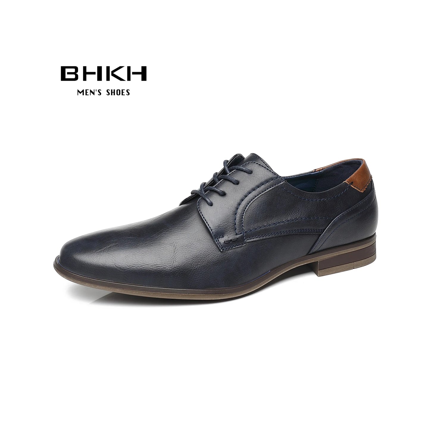 BHKH Men’s Casual Lace-Up Shoes – Classic Style for Everyday Wear
