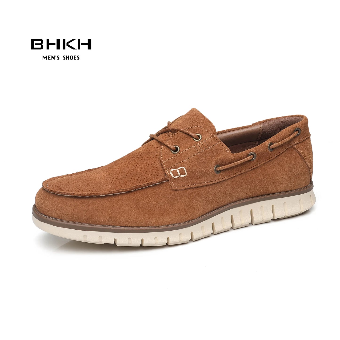BHKH Men’s Leather Loafers – Smart-Casual Autumn Office Shoes