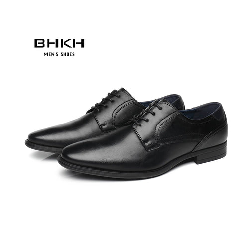 BHKH Men’s Casual Lace-Up Shoes – Classic Style for Everyday Wear
