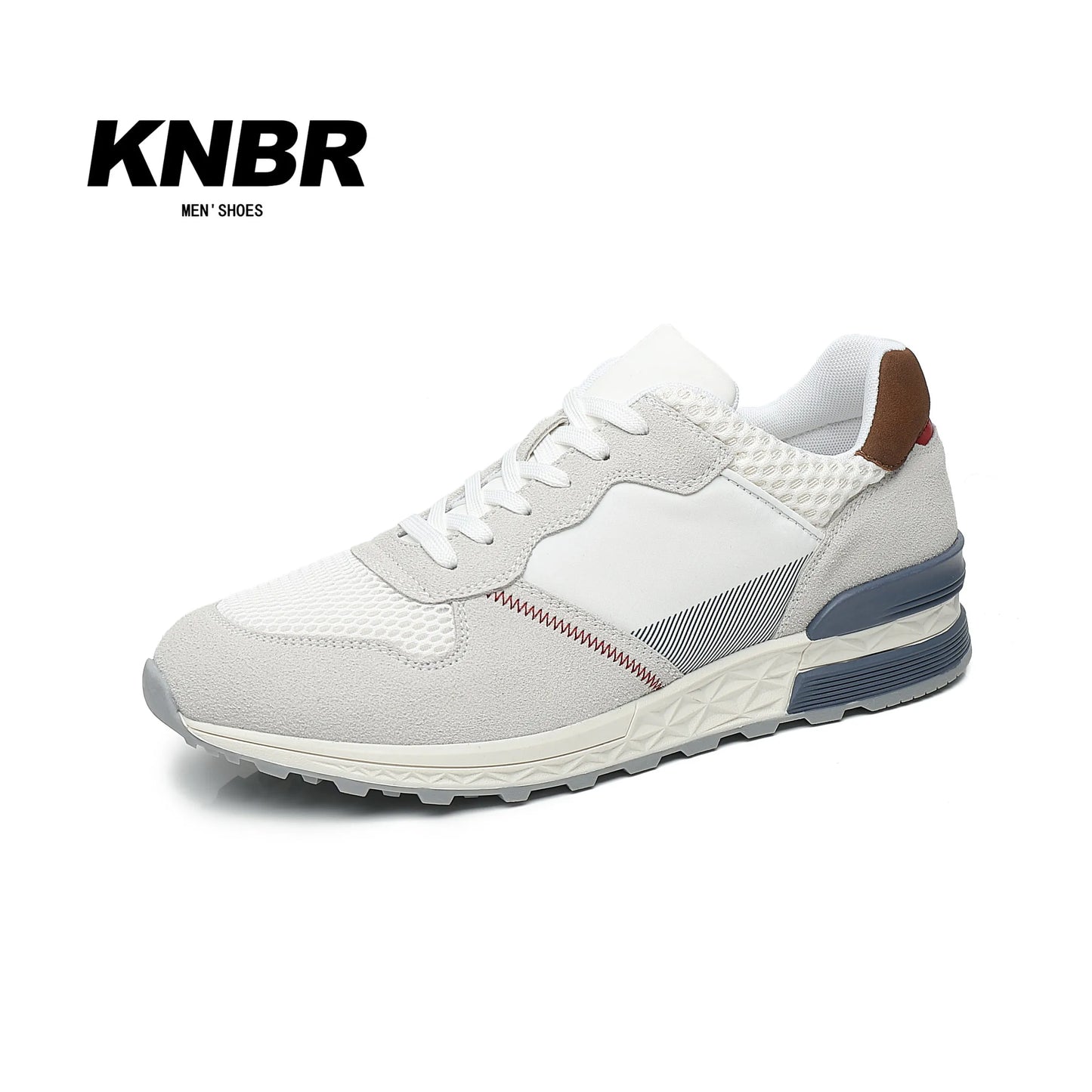 BHKH Men’s Leather Sneakers – Comfortable for Walking