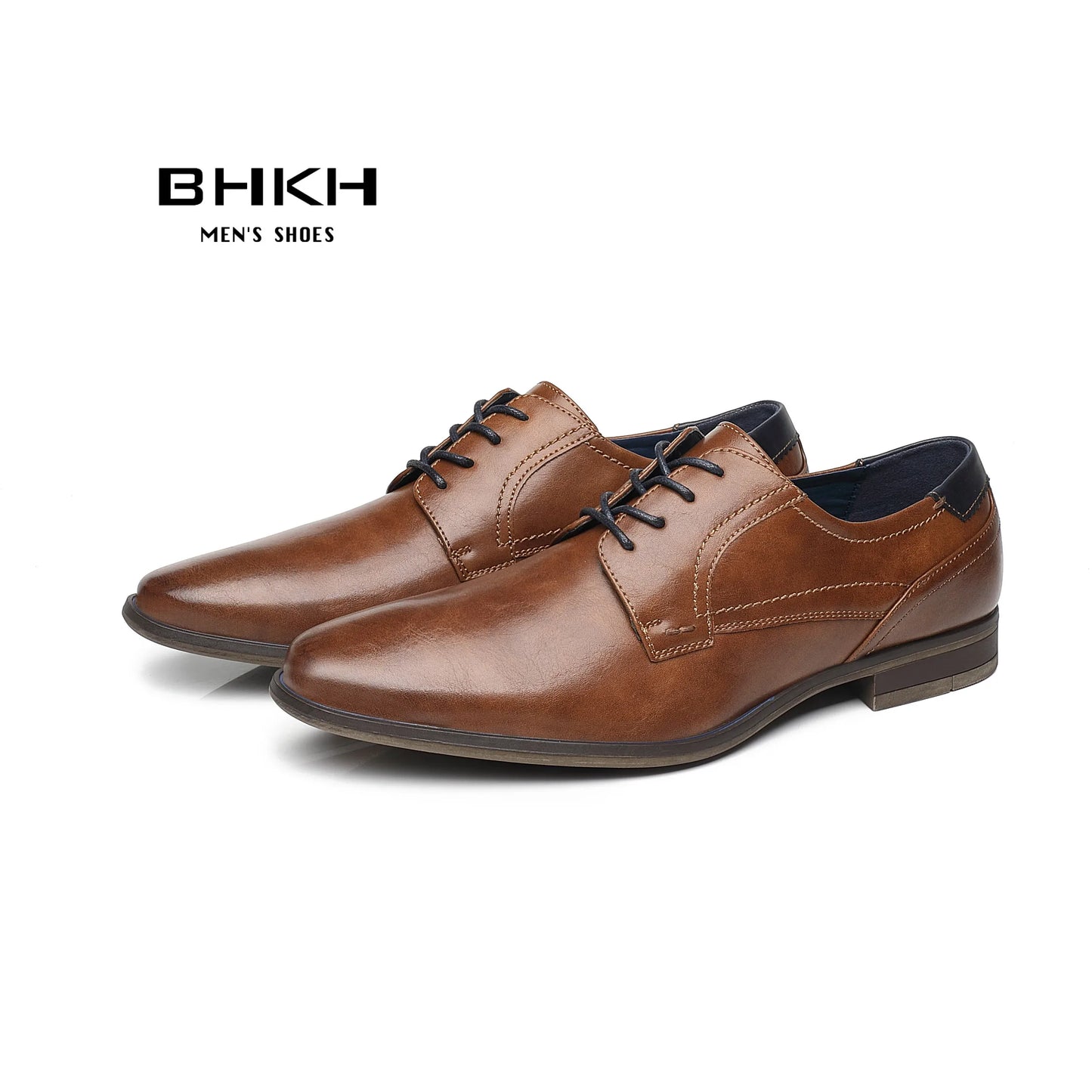 BHKH Men’s Casual Lace-Up Shoes – Classic Style for Everyday Wear