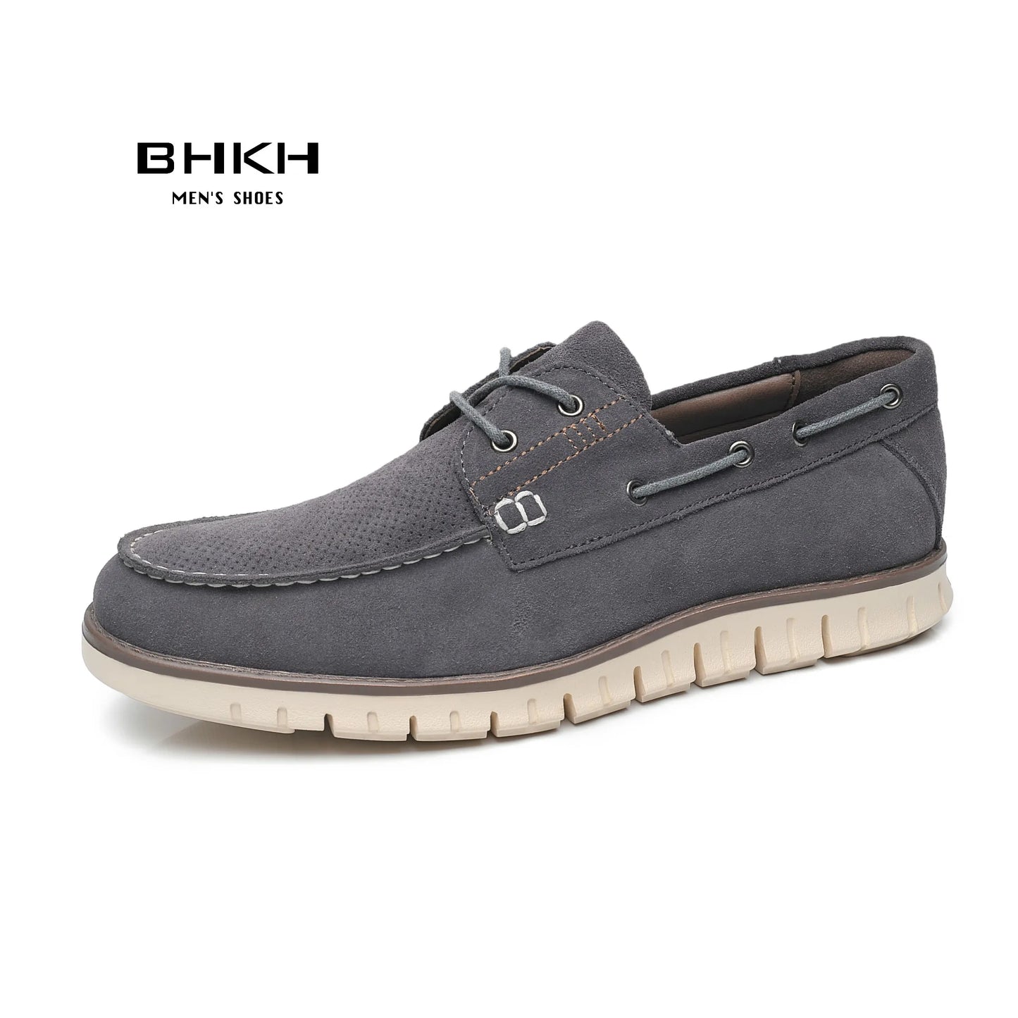 BHKH Men’s Leather Loafers – Smart-Casual Autumn Office Shoes