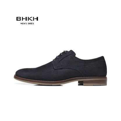 BHKH Men’s Casual Lace-Up Shoes – Everyday Comfort & Autumn Style