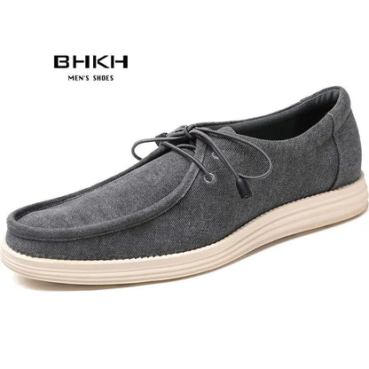 BHKH Men’s Suede Loafers – Comfortable Spring & Summer Casual Shoes