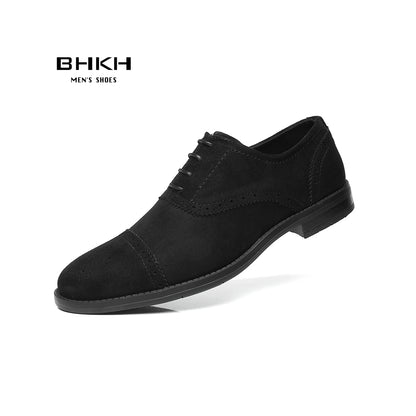 BHKH Men’s Formal Dress Shoes – Classic Comfort for Office & Weddings