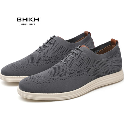 BHKH Men’s Mesh Sneakers – Lightweight & Breathable Summer Shoes